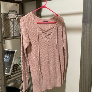 American Eagle Pink Sweater